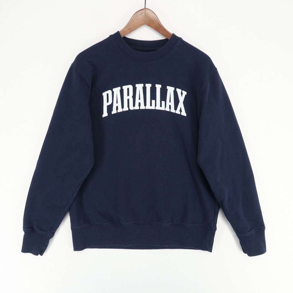 Stanley Stella Parallax Sweatshirt Mens Medium‎ Navy Blue Pullover Crewneck